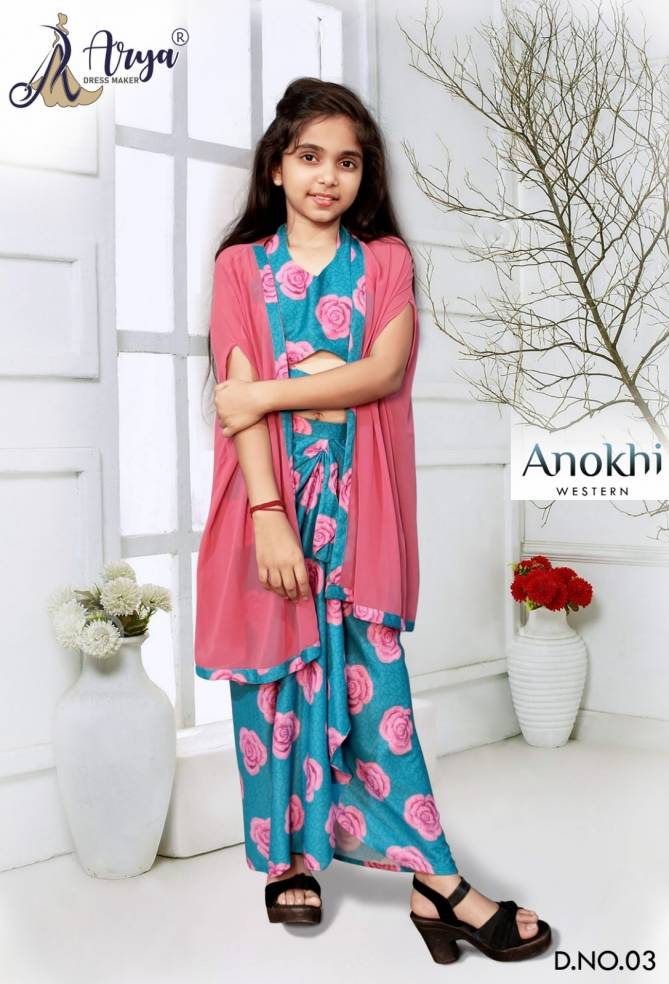 Anokhi By Arya Girls Western Designer Kids Catalog